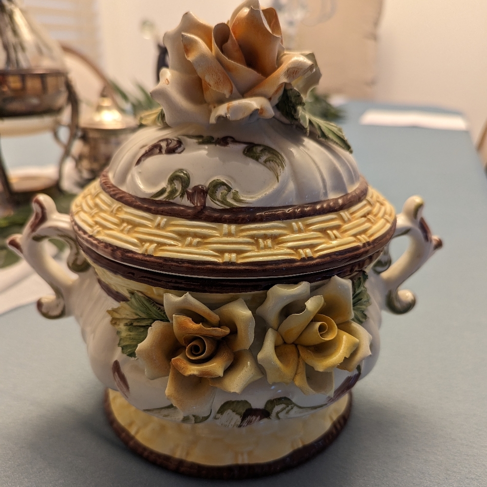 Vintage Bassano Capodimonte Porcelain